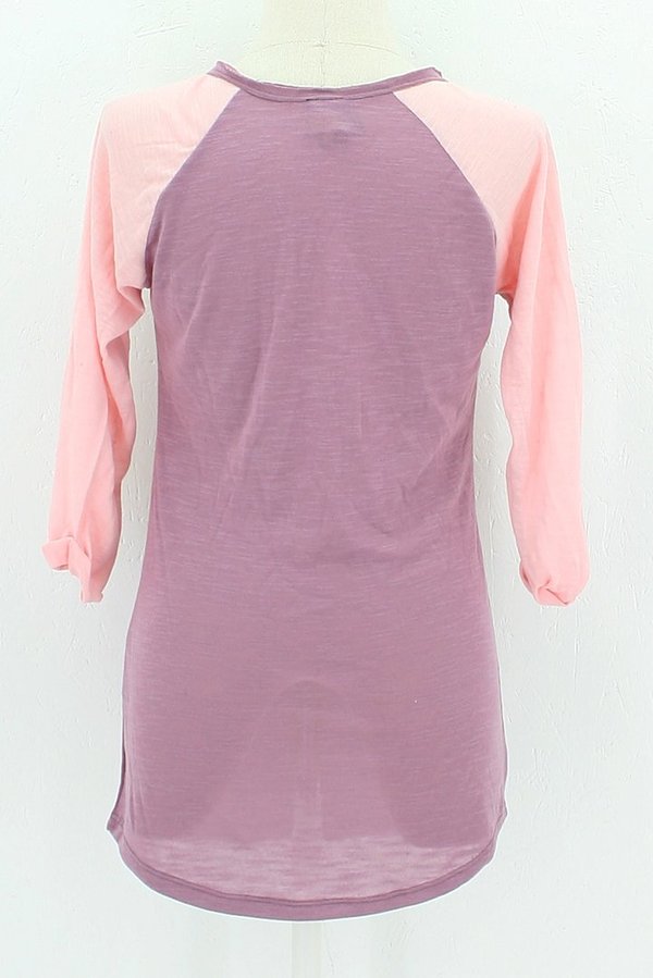 Basic Shirt, lila rosé